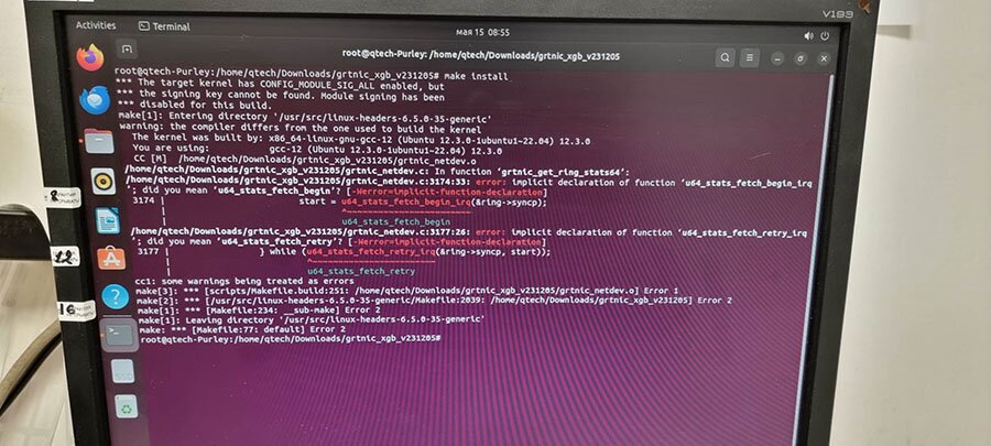 測(cè)試報(bào)錯(cuò)